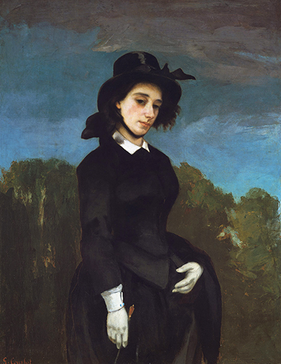 La Femme en habit d'équitation Gustave Courbet